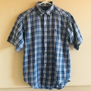 Ralph Lauren Plaid Short Sleeve Shirt